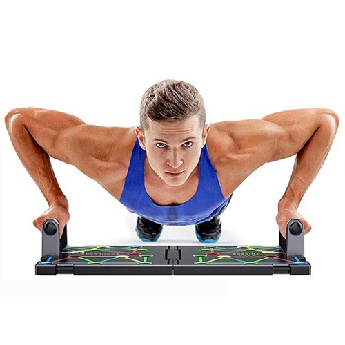 9 in 1 Push Up Rack Board System Fitness Workout Train Gym Exercise - Image 3
