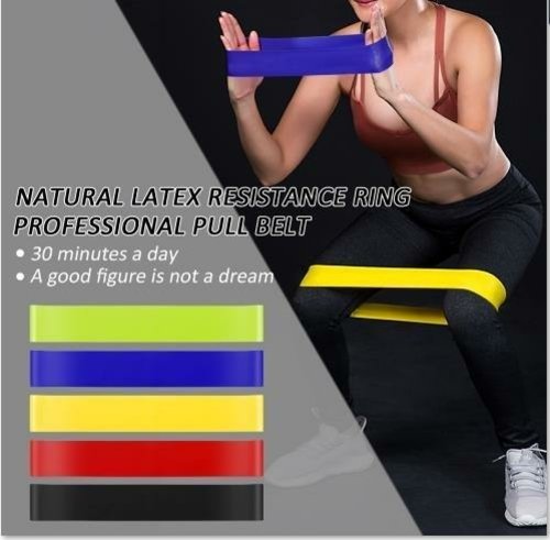 US STOCK, 5pcs/lot resistance bands set Pull Rope 5 Levels exercise - Image 5